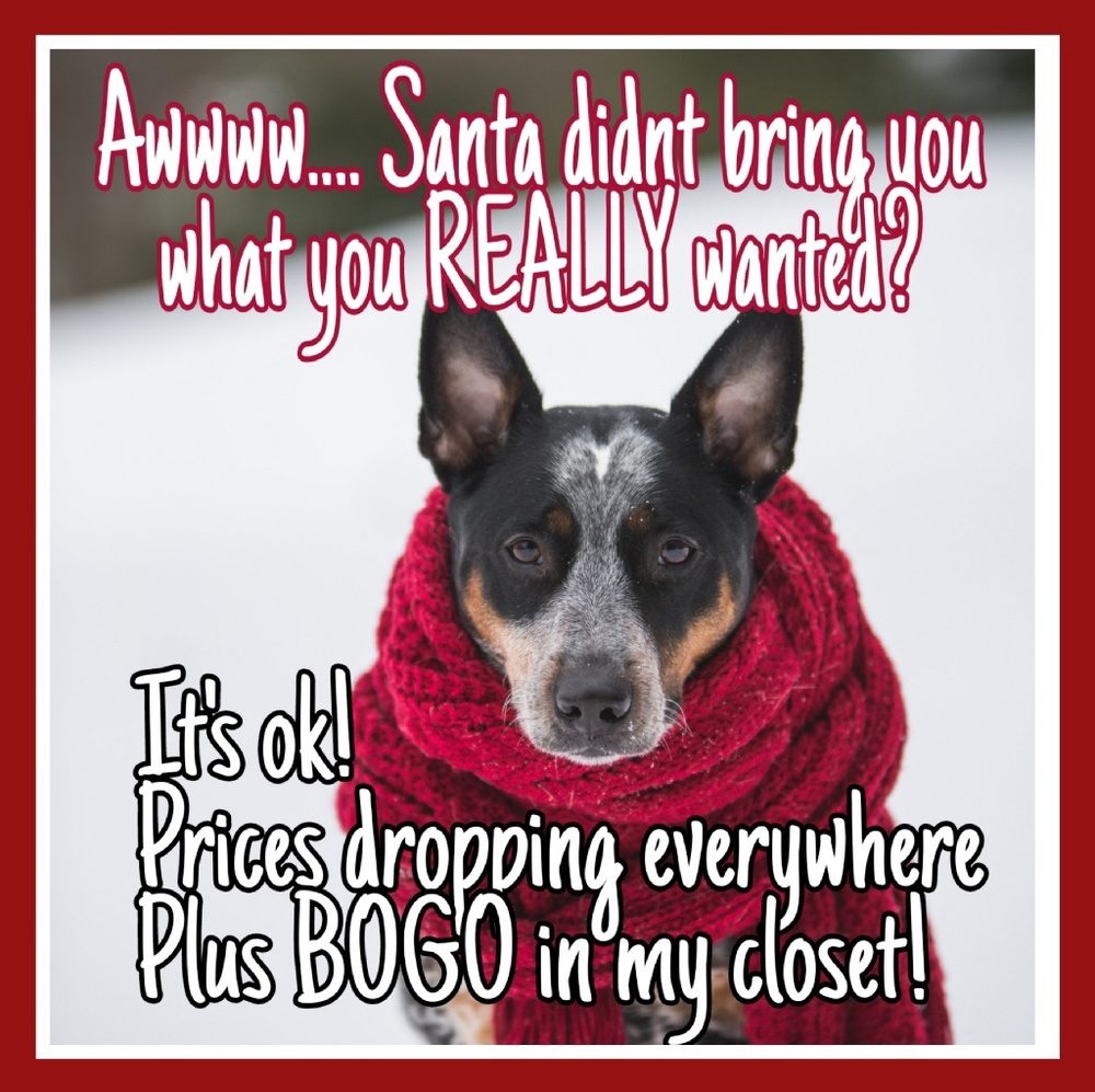 Awww. SANTA Brought ANOTHER RED SCARF??20% Off Any Item - Picture 1 of 1